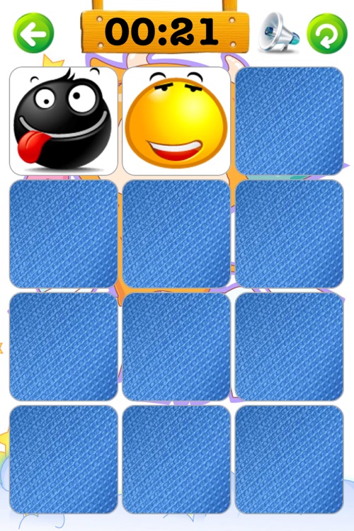 Emoticons Memory Game Lite