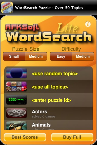 WordSearch Lite