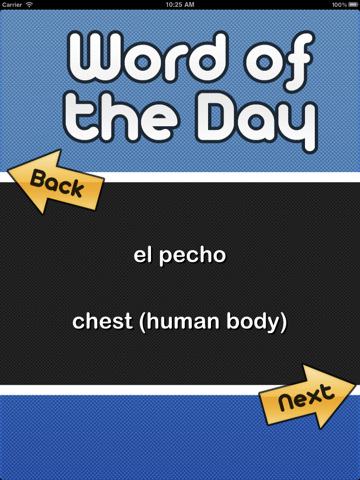 Spanish Word of the Day - FREE screenshot 3