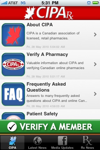 Canadian International Pharmacy Association CIPA screenshot-3