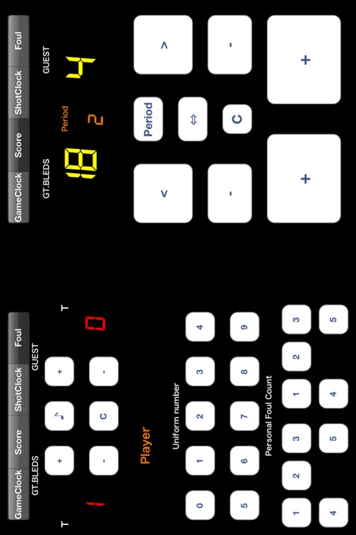 Basketball Scoreboard -Dejibo- screenshot-3