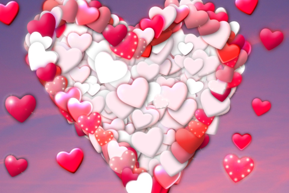 Draw with Hearts - Happy Valentine's Day ! screenshot 2