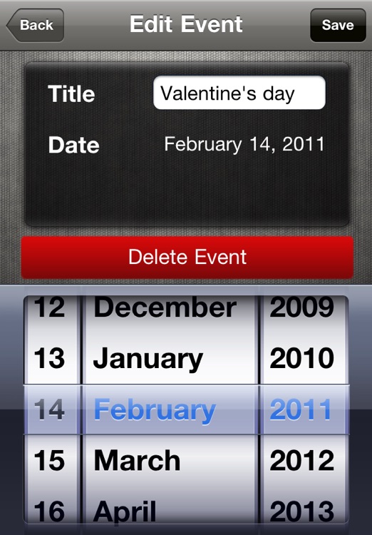 Days-Don't miss your important dates