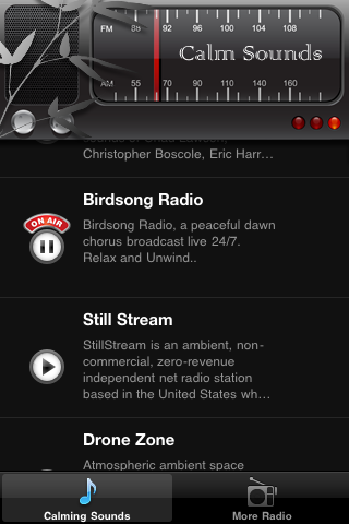 Calming Radio FM - Meditation & Healing Spa Radio screenshot 4
