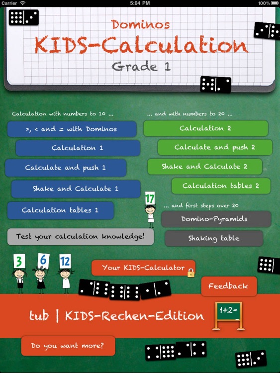 Domino-KIDS-Calculations | Grade 1