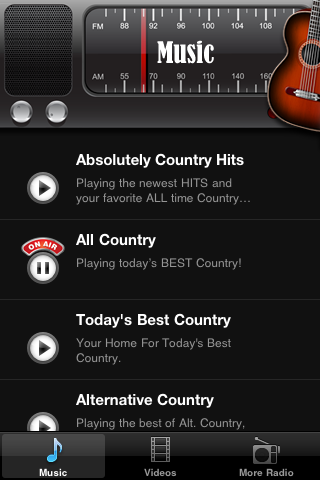 Country Music Radio FM screenshot 2
