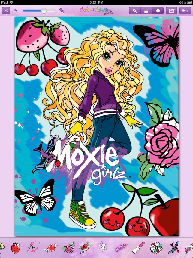 Moxie Girlz™ Color and Sticker Studio(圖4)-速報App