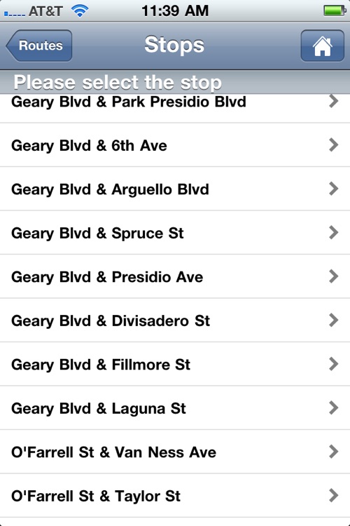 Where's My MUNI Bus? Lite