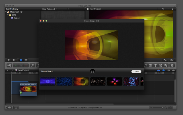 MovieDrops for Final Cut Pro(圖1)-速報App