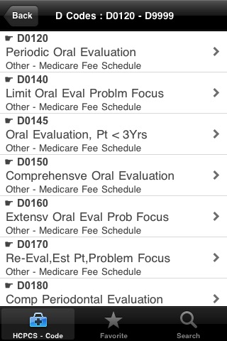 HCPCS Code (Healthcare Common Procedure Coding System) screenshot-3