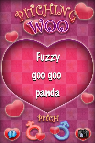 Pitching Woo (The Adorably Amorous Pet Name Generator For Lovers) screenshot-3