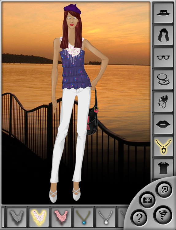 Fashion Sketchbook: The Stylish Dress Up Game for iPad