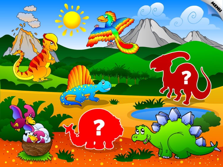 Abby - Preschool Shape Puzzle - Dinosaurs screenshot-4