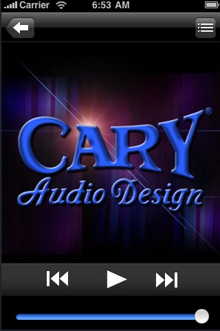 Cary Audio Remote