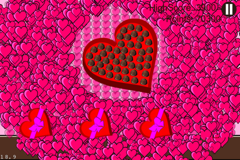 Candy Box - Valentine Action Game screenshot 3
