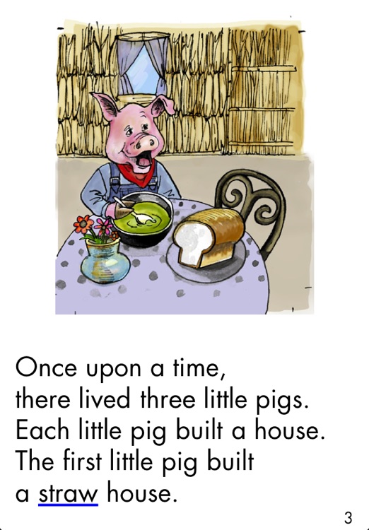 The Three Little Pigs - LAZ Reader [Level F–first grade]