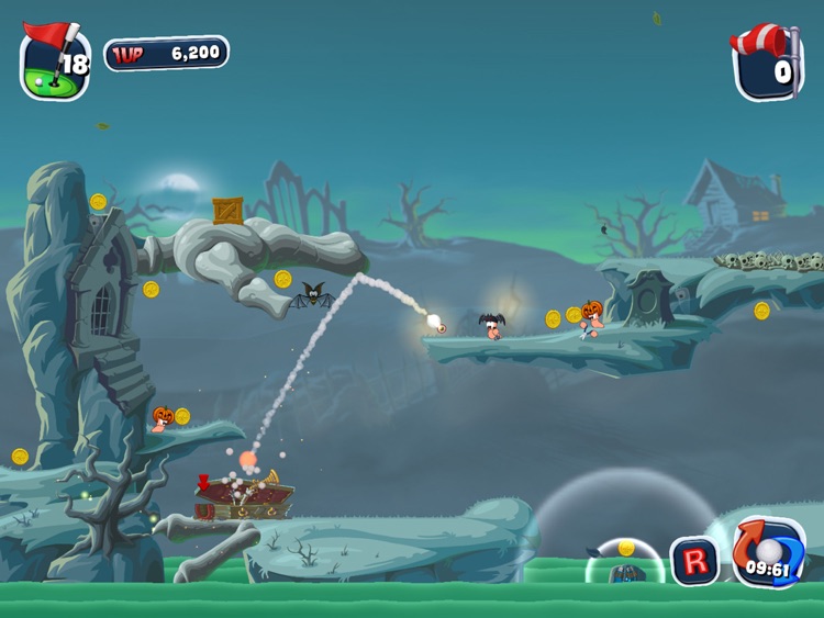 Worms Crazy Golf HD screenshot-3