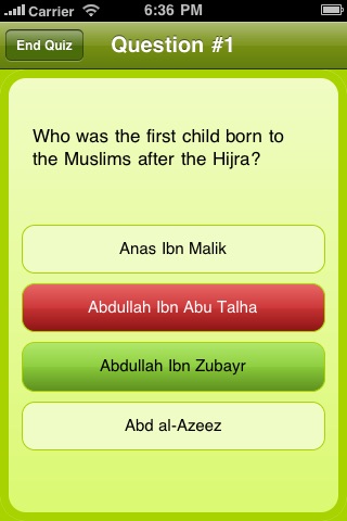 IslamiQuiz Lite - The Ultimate Islamic Quiz screenshot 3