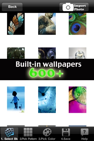 HD Glow Home Screen Designer For iPhone4(FREE)-Customize Your Home Screen screenshot-3