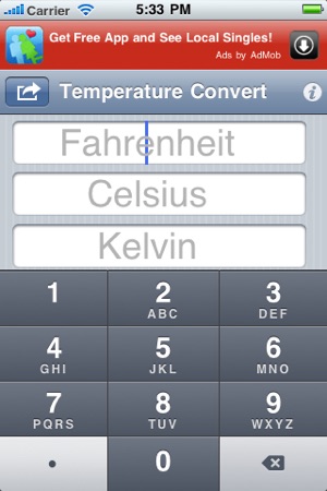 Temperature Convert