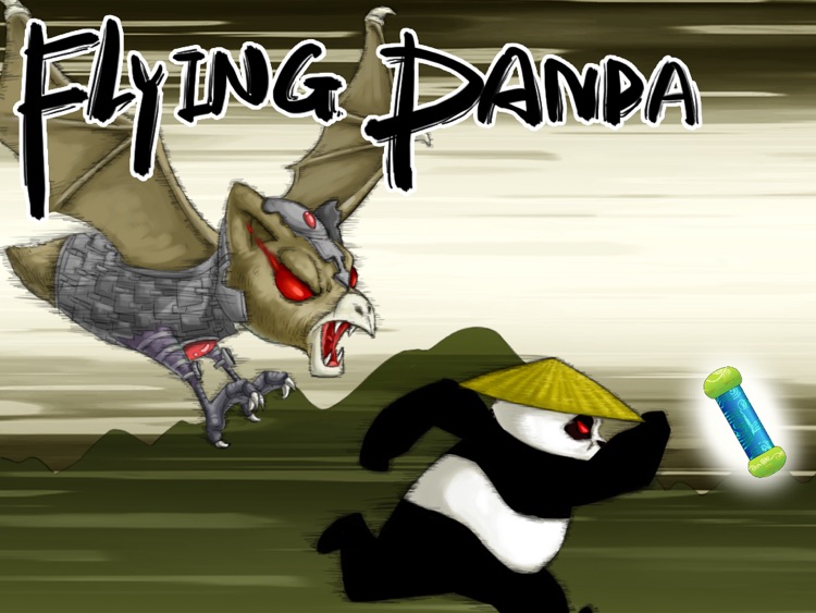 Flying Panda-Catch bandits HD