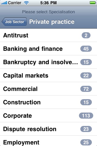 Legal Jobs Centre screenshot-3