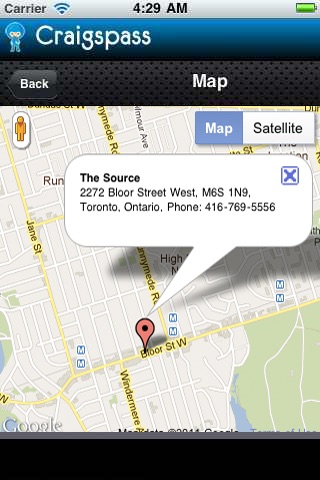 Craigspass - Save where you are!