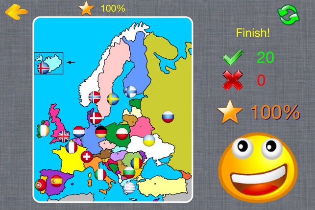 7 continents country flags game Lite(Europe)(圖5)-速報App