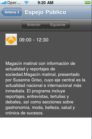 Guide 24.tv - Spain screenshot 2