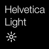 Helvetica Light - Flashlight "for iPhone 4 only"