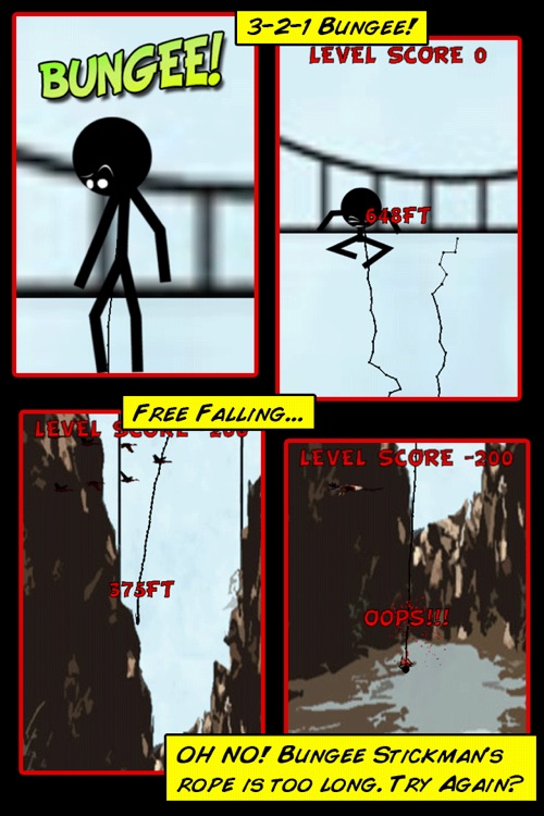 Bungee Stickmen+