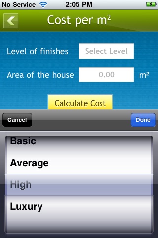 Building Cost Calculator - Residential