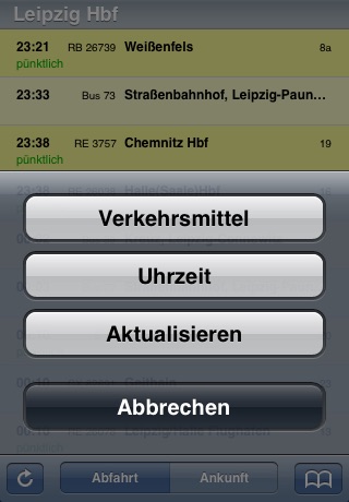 Fahrplan screenshot 2