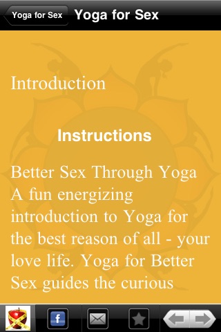 Yoga For Sex