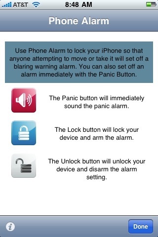 Phone Alarm LE screenshot 4