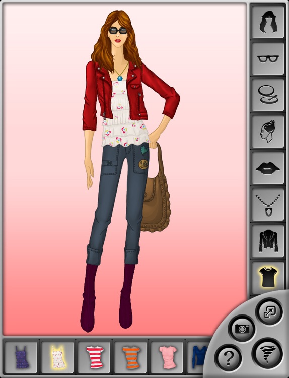 Fashion Sketchbook: The Stylish Dress Up Game for iPad