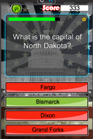 State Capitals Quiz Game screenshot 3
