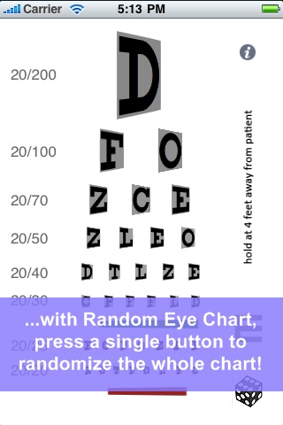 Random Eye Chart Generator by Dok LLC