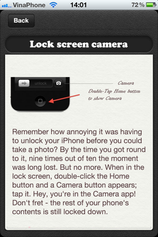 Secrets for iOS5 + screenshot 2