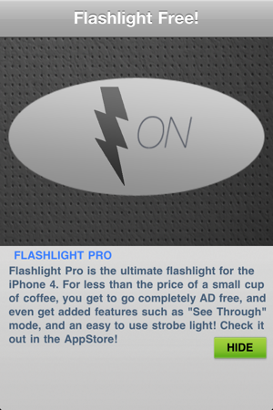 Flashlight FREE for iPhone 4!(圖2)-速報App