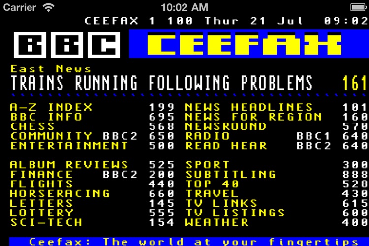 Bourgogne misundelse Klappe Teletext Great Britain by Martin Richard Skovdal