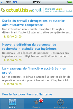 Actualités du droit(圖1)-速報App