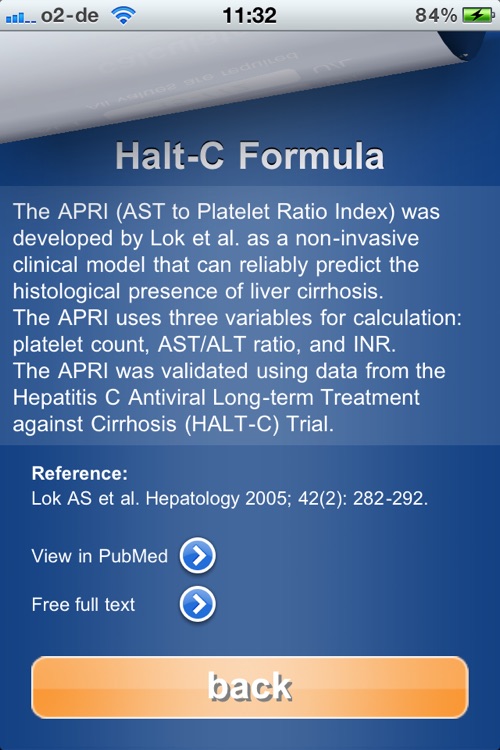 Halt-C Formula for Predicting Cirrhosis screenshot-3