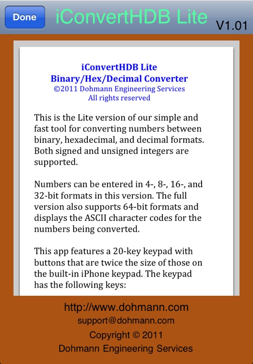 iConvert Hex Decimal Binary Lite screenshot-4