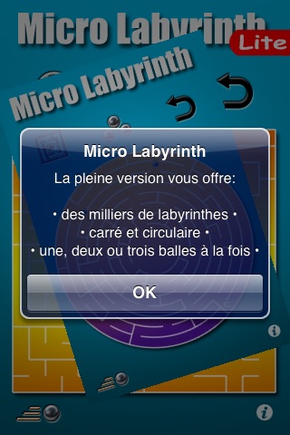 Micro Labyrinth Free screenshot 2