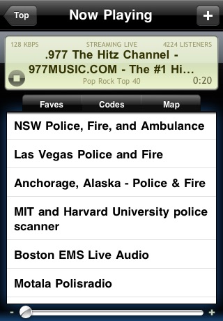 Radio Scanner (Live police & music stations)