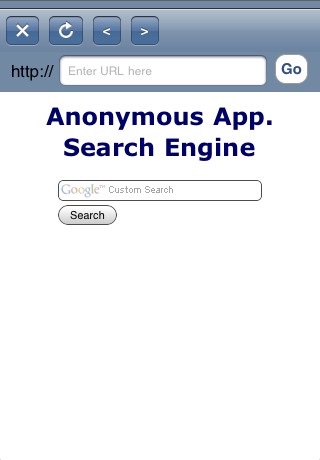 Anonymous Web Browser with Blackout