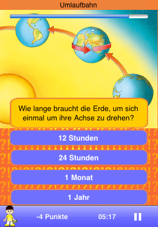Kids' Quiz Earth – LITE screenshot 2