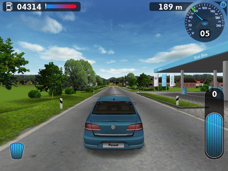 Volkswagen Think Blue. Challenge 3D HD