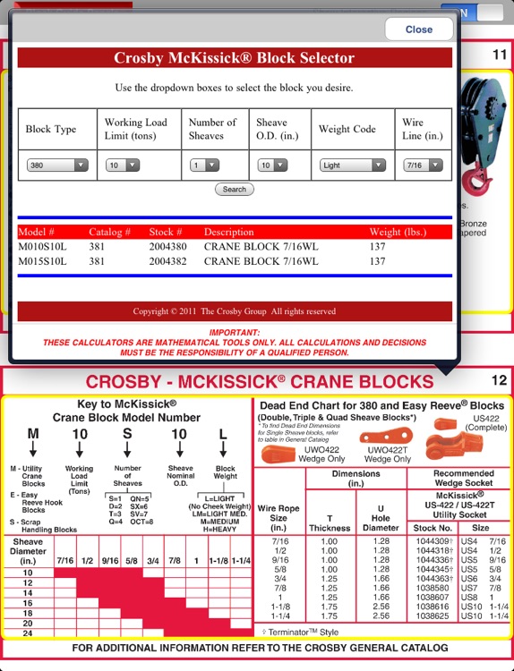 Block Selection and Application Guide - Plus